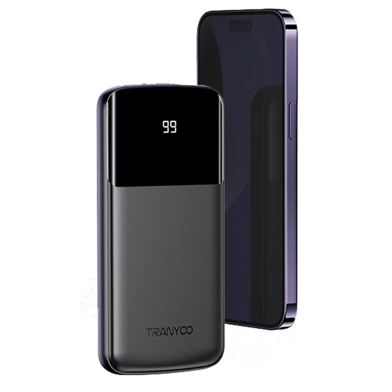 پاوربانک ترانیو مدل T-D09 ظرفیت 20000 میلی آمپر ساعت