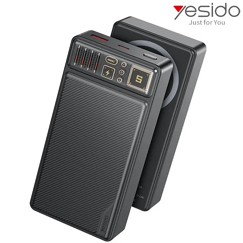 پاوربانک وایرلس یسیدو مدل YP58 ظرفیت 20000 میلی آمپر ساعت